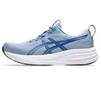 Laufschuh ASICS "GEL-PULSE 17", Herren, Gr. 46,5, blau (calm indigo, prussian blau), Synthetik, Schuhe Laufschuh, mit GEL-Technologie im Rückfuß, mit FF BLAST Dämpfung (15738307-46,5) calm indigo, pru