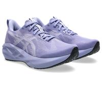 Laufschuh ASICS "NOVABLAST 5", Damen, Gr. 41,5, blaubell, lila hint, Synthetik, Schuhe Laufschuh, mit Engineered Jacquard Mesh-Obermaterial, mit FF BLAST MAX Foam (78315217-41,5) blaubell, lila hint