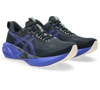 Laufschuh ASICS "NOVABLAST 5", Herren, Gr. 46, blau (schwarz, cobalt burst), Synthetik, Schuhe Laufschuh, mit Engineered Jacquard Mesh-Obermaterial, mit FF BLAST MAX Foam (61229028-46) schwarz, cobalt
