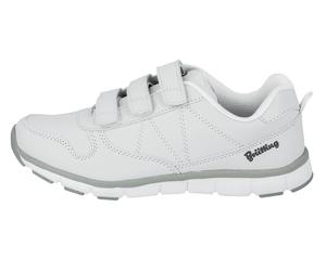 Laufschuh BRÜTTING "Freizeitschuh Classic Sport V", Damen, Gr. 36, weiß, Synthetik, Schuhe Damenschuh Klettschuh Hallenschuh Herrenschuh Sneaker low Sportschuh Laufschuh (780892-36) weiß