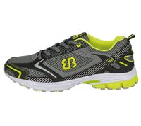 Laufschuh BRÜTTING "Joggingschuh Fusion", Herren, Gr. 44, grau, Synthetik, Schuhe Laufschuh (491365-44) grau