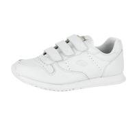 Brütting Fitnessschuhe Diamond Classic V Unisex – Ledersportschuh mit Klettverschluss, Weiß, 44 EU