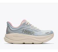 Laufschuh HOKA ONE ONE "BONDI 9 GLM", Damen, Gr. 39, alabaster, mineral blau, Synthetik, Textil, Schuhe Laufschuh, mit leicht profiliertem Laufsohlenprofil, atmungsaktives Obermaterial (70471246-39) a