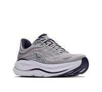 Laufschuh HOKA ONE ONE "BONDI 9", Herren, Gr. 43, grau (stellar grau, squid ink), Synthetik, Textil, Schuhe Laufschuh, atmungsaktives Mesh-Obermaterial, leicht profiliertes Laufsohlenprofil (55969020-