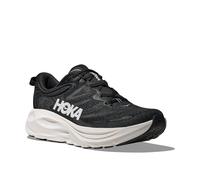 Laufschuh HOKA ONE ONE "GAVIOTA 6", Herren, Gr. 44, schwarz, weiß, Synthetik, Textil, Schuhe Laufschuh, atmungsaktives Obermaterial, leicht profiliertes Laufsohlenprofil (27011247-44) schwarz, weiß