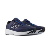 Laufschuh NEW BALANCE "411", Herren, Gr. 42,5, blau (nb navy, altitude, silber metallic), Synthetik, Textil, Schuhe Laufschuh, für Erwachsene geeignet, mit Laufsohle aus Gummi (36925661-42,5) nb navy,