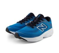Laufschuh NEW BALANCE "411", Herren, Gr. 45,5, blau (altitude, north sea, schwarz night), Synthetik, Textil, Schuhe Laufschuh (32204648-45,5) altitude, north sea, schwarz night