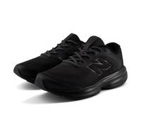 Laufschuh NEW BALANCE "411", Herren, Gr. 47,5, schwarz (schwarz, schwarz metallic, schwarz cement), Synthetik, Textil, Schuhe Laufschuh (79824106-47,5) schwarz, schwarz metallic, schwarz cement