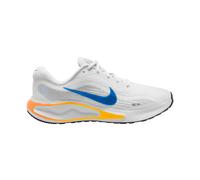 Laufschuh NIKE "Journey Run", Herren, Gr. 47,5, weiß, blau crystal, total orange, Synthetik, Textil, Schuhe Laufschuh (94588529-47,5) weiß, blau crystal, total orange