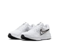 Laufschuh NIKE "W RUN DEFY", Gr. 42,5, weiß, schwarz, smoke grau, Textil, Synthetik, sportlich, Schuhe (77467867-42,5) weiß, schwarz, smoke grau