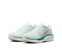 Laufschuh NIKE "WMNS QUEST 6", Damen, Gr. 40,5, barely grün, metallic silber, weiß, Textil, Schuhe Laufschuh (33058948-40,5) barely grün, metallic silber, weiß