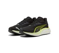 Laufschuh PUMA "ELECTRIFY NITRO 4", Damen, Gr. 47, puma schwarz, apple spritz, lux lime, Synthetik, Schuhe Laufschuh, mit atmungsaktivem Mesh-Obermaterial, mit herausnehmbarer Innensohle (64423354-47)