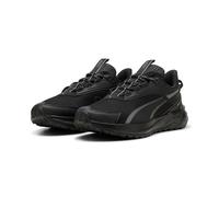 Laufschuh PUMA "EXTEND LITE TRAIL", Damen, Gr. 47, schwarz (puma schwarz, cool schwarz gray), Textil, Schuhe Laufschuh, mit abriebfester Gummilaufsohle, mit Stollenprofil (22485501-47) puma schwarz, c