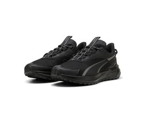 Laufschuh PUMA "EXTEND LITE TRAIL", Damen, Gr. 47, schwarz (puma schwarz, cool schwarz gray), Textil, Schuhe Laufschuh, mit abriebfester Gummilaufsohle, mit Stollenprofil (22485501-47) puma schwarz, c