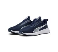 PUMA Unisex Flyer LITE 3 Straßen-Laufschuh, Navy White, 40 EU