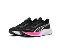 Laufschuh PUMA "POUNCE LITE", Damen, Gr. 40,5, puma schwarz, puma weiß, sun stream, electric orchid, Textil, Schuhe Laufschuh, mit PROTREAD Gummilaufsohle, mit SOFTFOAM+ Dämpfungstechnologie (52961729