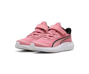 Laufschuh PUMA "SKYROCKET 2 AC PS", Kinder, Gr. 31, pink (pinkscape, puma weiß), Textil, Schuhe Laufschuh, für Sport und Freizeit, atmungsaktives Obermaterial, Klettverschluss (68643251-31) pinkscape,