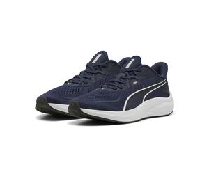 Laufschuh PUMA "SKYROCKET LITE 2", Damen, Gr. 44,5, weiß (puma navy, puma weiß, puma schwarz), Textil, Schuhe Laufschuh, für sportliche Aktivitäten, mit SOFTFOAM+ Innensohle (76352032-44,5) puma navy,