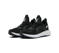 Laufschuh PUMA "Softride Enzo 5 Laufschuhe Erwachsene", Damen, Gr. 43, schwarz-weiß (schwarz, weiß), Obermaterial: Synthetik, Textil. Futter: Textil. Innensohle: Textil. Laufsohle: Gummi, Schuhe Laufs