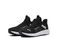 Laufschuh PUMA "SOFTRIDE ENZO 5 SLIP TECH", Damen, Gr. 46, schwarz-weiß (puma schwarz, puma weiß, puma schwarz), Textil, Schuhe Laufschuh, SLIPTECH™ Technologie: praktisches Anziehen ohne Hände (26513