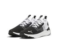 Laufschuh PUMA "SOFTRIDE Symmetry Fuzion Laufschuhe Herren", Herren, Gr. 45, schwarz cool schwarz gray weiß, Obermaterial: Textil, Synthetik. Futter: Textil. Innensohle: Textil. Laufsohle: Gummi, Synt