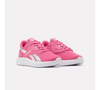 Laufschuh REEBOK "ENERGEN LUX", Kinder, Gr. 34, pink (true pink, weiß, iridescent), Leder, Synthetik, Schuhe Laufschuh, für Kinder (95454732-34) true pink, weiß, iridescent