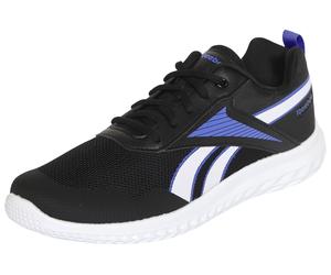 Laufschuh REEBOK "RUSH RUNNER 5", Kinder, Gr. 30, schwarz, digitalgleam, royallila, Synthetik, Textil, Schuhe Laufschuh, für Kinder & Jugendliche (64843266-30) schwarz, digitalgleam, royallila