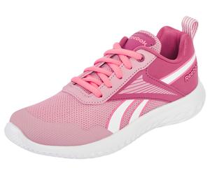 Laufschuh REEBOK "RUSH RUNNER 5", Kinder, Gr. 34,5, pink (dustyrose, studiopink, ftwrweiß), Synthetik, Textil, Schuhe Laufschuh, für Kinder & Jugendliche (48804634-34,5) dustyrose, studiopink, ftwrwei