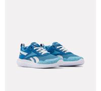 Laufschuh REEBOK "RUSH RUNNER 5", Kinder, Gr. 34,5, warpedblau, athleticblau, weiß, Synthetik, Textil, Schuhe Laufschuh, für Kinder (26494235-34,5) warpedblau, athleticblau, weiß