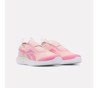 Laufschuh REEBOK "RUSH RUNNER SLIP-ON", Kinder, Gr. 34, purepink, playfulpink, weiß, Synthetik, Textil, Schuhe Laufschuh, für Kinder (34159842-34) purepink, playfulpink, weiß