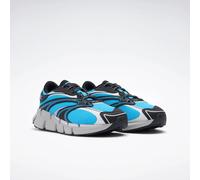 Laufschuh REEBOK "ZIG HYPNOTICA", Damen, Gr. 42, core schwarz, barely grau, future cyan, Synthetik, Textil, Schuhe Laufschuh (63002638-42) core schwarz, barely grau, future cyan