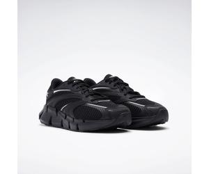 Laufschuh REEBOK "ZIG HYPNOTICA", Damen, Gr. 46, schwarz, schwarz, schwarz, Synthetik, Textil, Schuhe Laufschuh (72986335-46) schwarz, schwarz, schwarz
