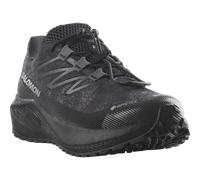 Laufschuh SALOMON "AERO FLOW GRVL GORE-TEX", Damen, Gr. 43, asphalt, schwarz, cloudburst, Synthetik, Textil, Schuhe Laufschuh, wasserdicht (68862024-43) asphalt, schwarz, cloudburst
