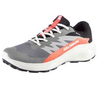Laufschuh SALOMON "ALPHAGLIDE GORE-TEX", Herren, Gr. 44, castlerock, lunar rock, cherry tomato, Synthetik, Textil, Schuhe Laufschuh, wasserdicht (87500330-44) castlerock, lunar rock, cherry tomato