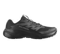 Laufschuh SALOMON "ALPHAGLIDE W", Damen, Gr. 40,5, schwarz (schwarz, asphalt, schwarz), Synthetik, Textil, Schuhe Laufschuh (95090769-40,5) schwarz, asphalt, schwarz