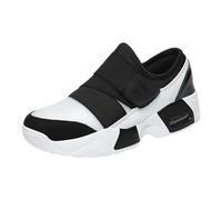 Laufschuhe Herren Turnschuhe Damen Schnürsenkel Luftkissen Sneaker rutschfeste Komfortabel Leicht Straßenlaufschuhe Plateau Sneaker Damen weiß Sandalen Damen Sommer Keilabsatz flip+Flops+Damen