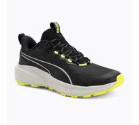 PUMA Skyrocket Lite Trailrunning-Schuhe 10 - PUMA black/feather gray/yellow alert 44
