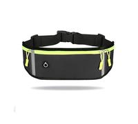 Lauftasche, Hüfttasche, Sporttasche, Handytasche, für Herren und Damen, wasserdicht, für Wasser, Radfahren, Handyhülle, Laufgürtel, tragbar, Schwarz , 2PCS