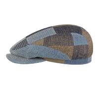 Laughlin Driver Patchwork Flatcap by Stetson blau S (54-55 cm)