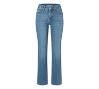 Mac - Damen 5-Pocket Jeans, Laura Authentic (5225-90-0387L), Größe:W36, Länge:L30, Farbe:Authentic Baby Blue (D429)