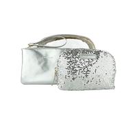 Laura Biagiotti Damen Clutch, 3-teiliges Reise-Beauty-Set - wasserdichte Kosmetiktasche, Make-up-Tasche mit Geschenkbox