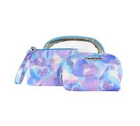 Laura Biagiotti Damen Clutch, 3-teiliges Reise-Beauty-Set - wasserdichte Kosmetiktasche, Make-up-Tasche mit Geschenkbox
