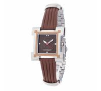 Laura Biagiotti Damenuhr Quartz Silber Braun Einheitsgröße