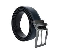 Laura Biagiotti Herren Wendegürtel aus echtem Leder, 3,5 cm breit, verstellbar und kürzbar