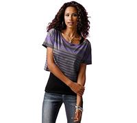 Laura Scott Damen 2teiliges Set: Shirt + Top Lila 38