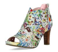 High-Heel-Pumps LAURA VITA "LAURA VITA Pumps Leder", Damen, Gr. 37, multi, Leder, Schuhe (52483803-37) multi