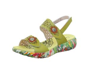 Laura Vita anis (grasgrün-braun) für Damen, grün, Größe 40 EU