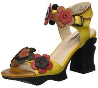 LAURA VITA ARCMANCEO 03, Damen Riemchensandalen, Gelb (Jaune Jaune), 40 EU (7 UK)