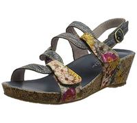 Laura Vita BECLINDAO 209, Damen Peeptoe Sandalen, Grau (Gris Gris), 41 EU (8 UK)