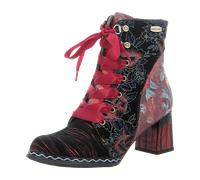 Laura Vita Bequeme Stiefeletten für Damen, rot, Größe 37 EU